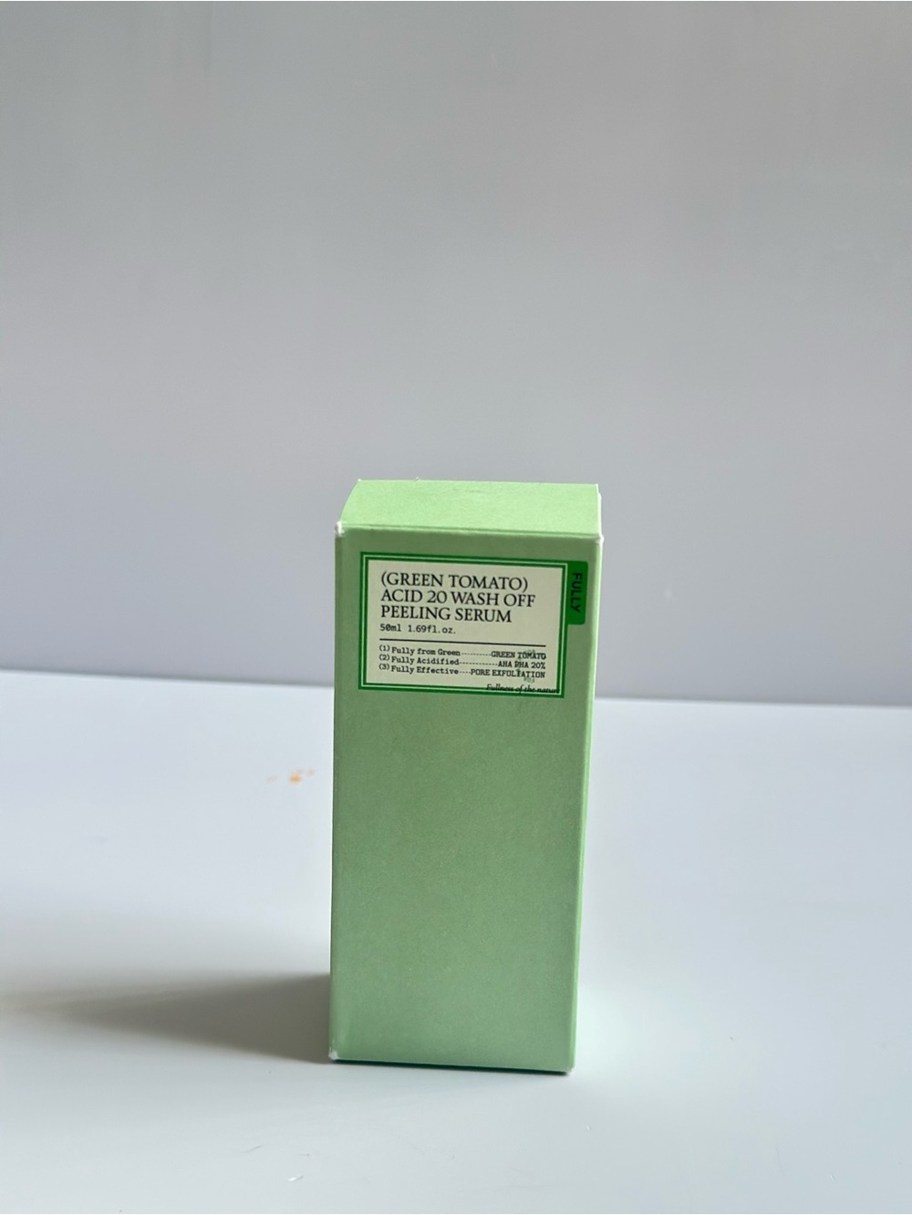 Green Tomato Acid 20 Wash-Off Peeling Serum — Green